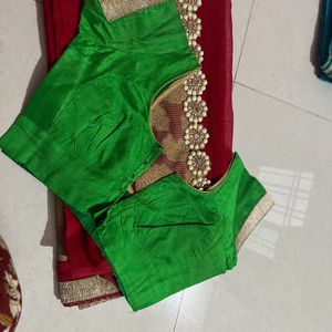 Heavy Saree With Blouse