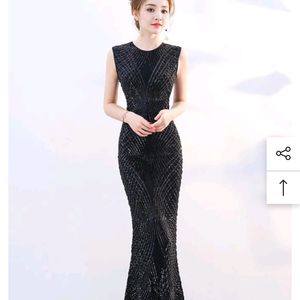 Everlaine Dimensional Sequin Gown