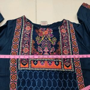 Branded Nevy Blue Kurta