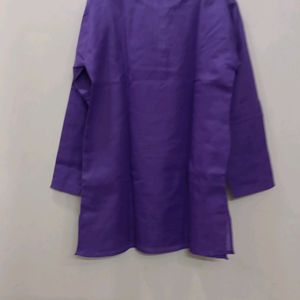 Unisex Purple Kurta