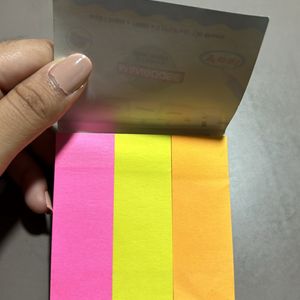 Highlighter And Sticky Note Combo