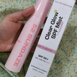 52 Sundaze Clear Glow SPF 50+ Mist