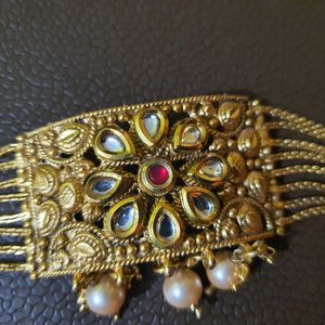 Beautiful Kundan Gold Bajuband