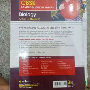 Biology Sample Question Books