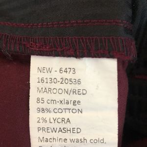 Maroon Casual Trousers(Women’s)