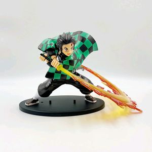 Tanjiro Kamado Fire Sword Action Figure 18cm