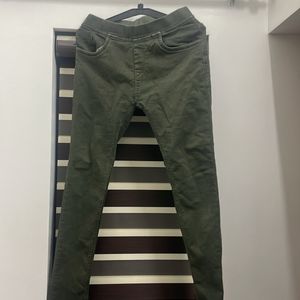 Olive Green Jeggins