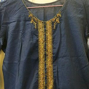 ***Dark Blue Kurti***