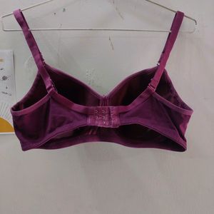 Purple Padded Bra