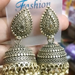 Golden Matel Earing