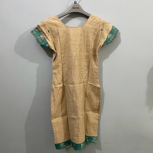 Banarasi Kurta With Churidar Pyjama