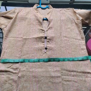 Biscuit Colour Kurta For Sale 🤩🤩