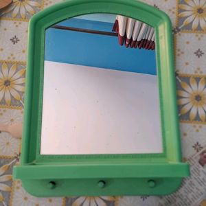 Mirror With Comb Stand