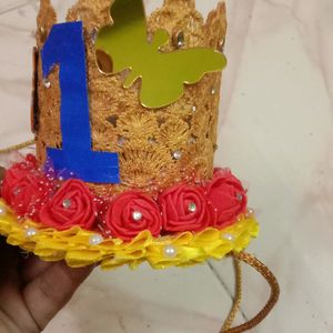 Snow White Theme Birthday Crown
