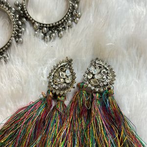 Combo Of 3big Earrings