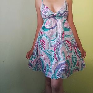 Flared Mini Dress