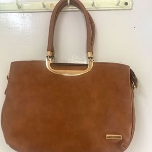 Hand Bag, New Like, Beautiful Brown