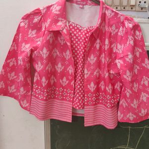 3 Pieces Dress For Girls 6 To 7 Year