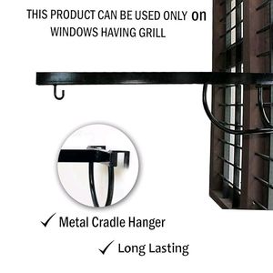 Baby Cradle Metal Hanger- Window Hanger 76x8x26cm