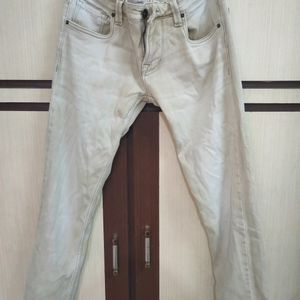 Premium Beige Color Jeans