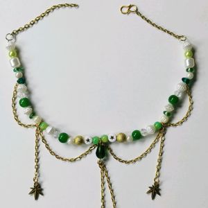 Green Magic Y2K Necklace