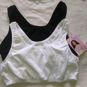 Non Padded Sports Bra Combo Of Two