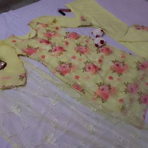 Embroidery Work Suit Set