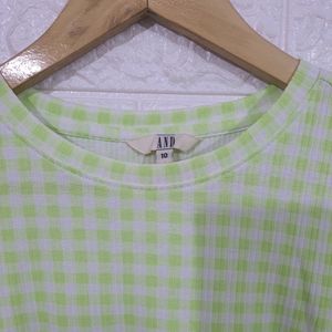 AND Green Top | Bust 36 | Length 21