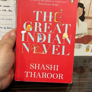 The Great Indian Novel By Shashi Tharoor