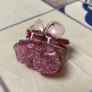 Butterfly Hair Clip Pink