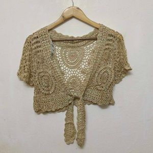 Trendy New Gold Top For Women