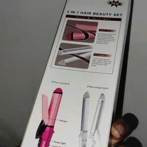 2 In 1 Hair Straightener