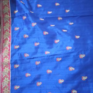 Royal Blue Designer saree