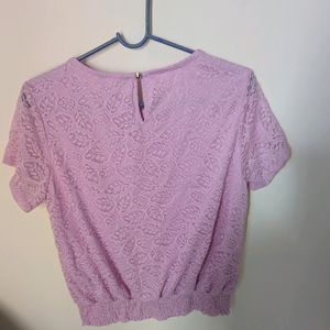 Women Lace Regular Fit Top