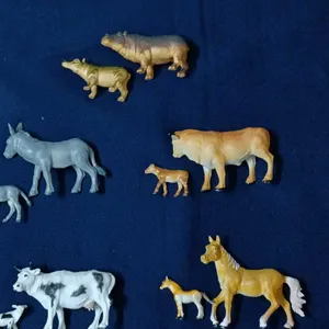 Pack Of 10 Animals With Kids Toys Set