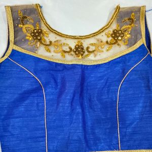 Blue Golden Blouse