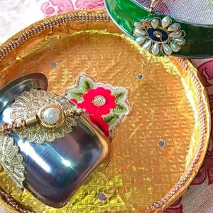 Carvachauth Thali Set 🎀