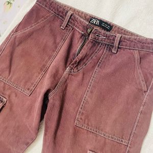 Brown Cargo Jean