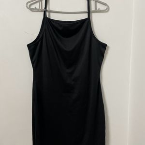 Black Slip Dress