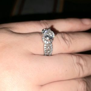 American Diamond New Ring