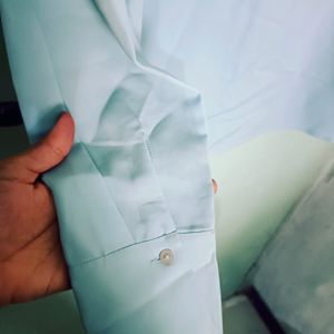 Powder Blue Colour Formal Shirt