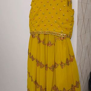 Haldi Designer Lehenga Choli Set