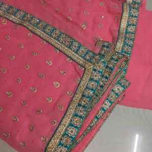 Baby Pink Beautiful Saree