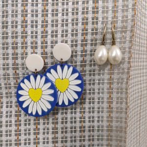 2 Set Earrings+FREE Scrunchie