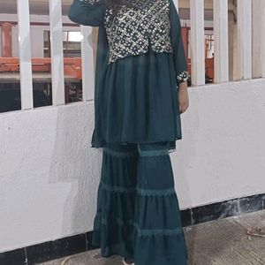 Gharara Dress