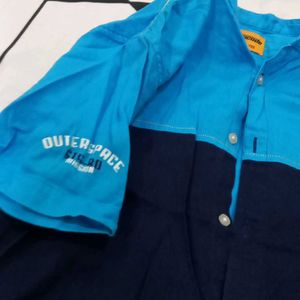 Blue Shirt For Boys