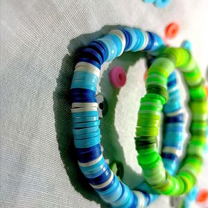 Handmade Fimo Beaded Bracelet