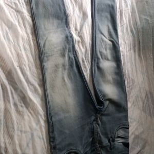 Grey Wash Jean