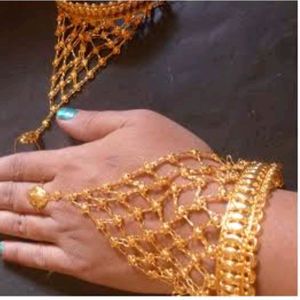 1gram Carat Gold Hath Phool