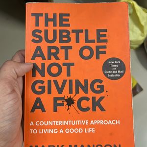 The Subtle Art Of Not Giving A F*ck Book